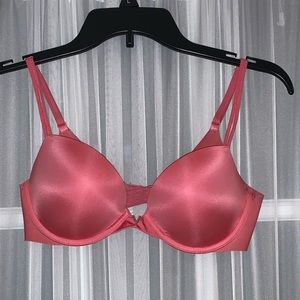 COPY - Coral Victoria’s Secret Push-Up Plunge Bra